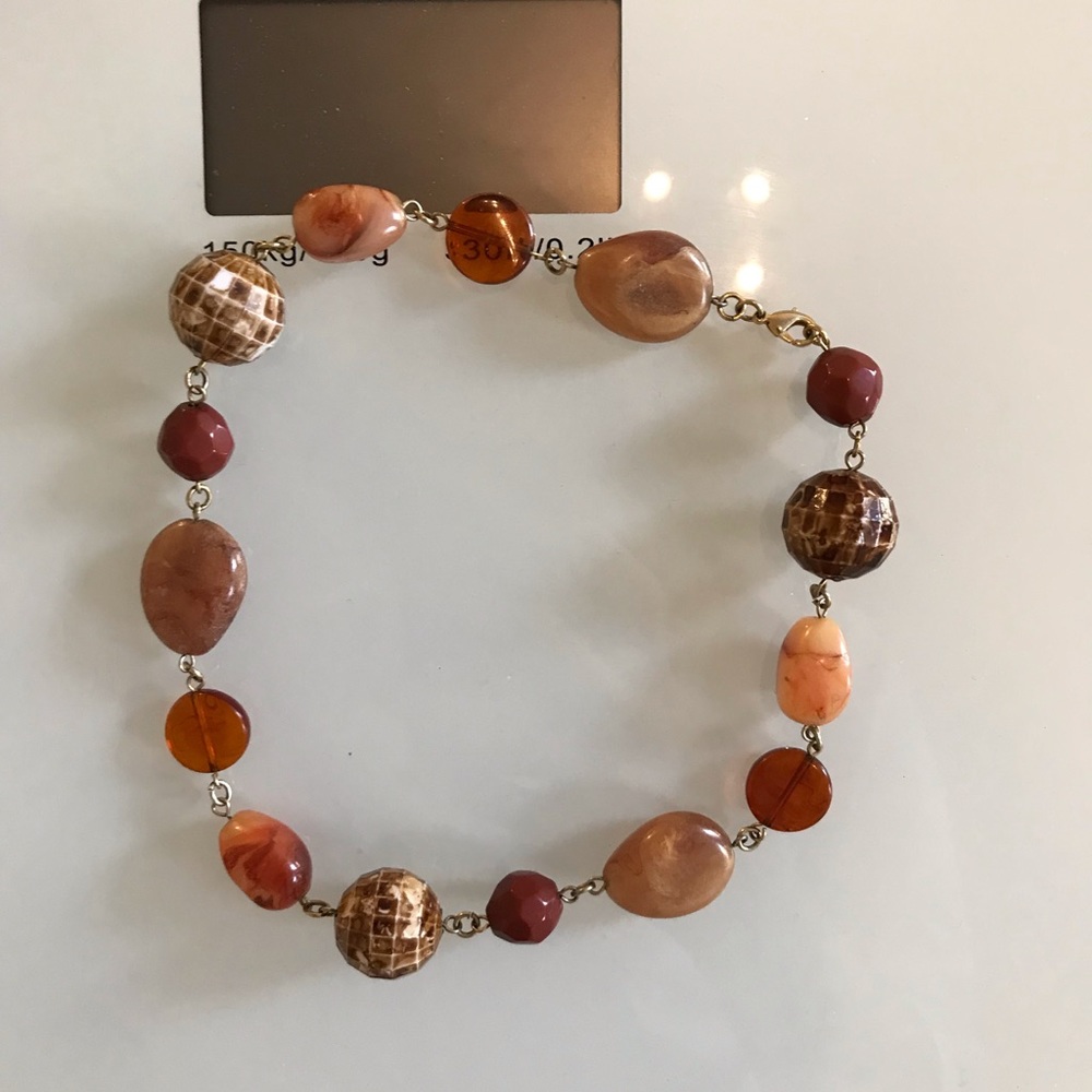 Necklace - big bead choker